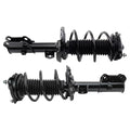 TRQ Front Pair Strut and Spring Assembly Set Loaded 2 Piece for Hyundai Kia