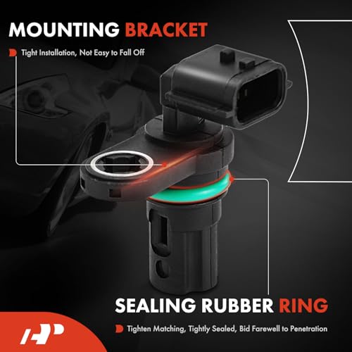 A-Premium Engine Camshaft Position Sensor Compatible with Nissan Cube 09-14, NV200 13-19, Sentra 07-19, Tiida 07-17, Versa 07-12 & Chevrolet City Express 15-17, 1.8L 2.0L