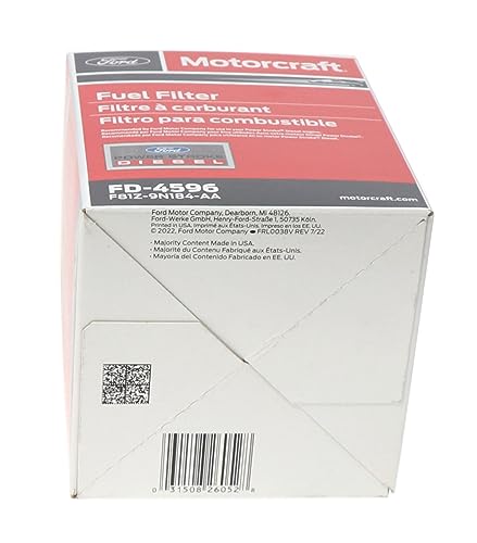 Motorcraft Fuel Filter - FD-4596