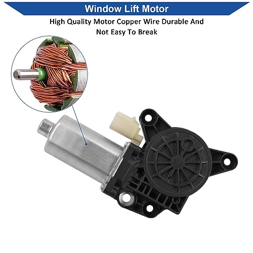 Obaee 748-508 Front Left Driver Side Power Window Regulator and Motor Assembly Compatible with Dodge Grand Caravan 2008-2020/ Chrysler Town & Country 2008-2016/ Ram C/V 2012-2015