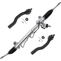 Detroit Axle - Rack & Pinion Kit for Toyota Camry Avalon Lexus ES330 ES350, Complete Power Steering Rack & Pinion Assembly, 2 Outer Tie Rod Ends Replacement