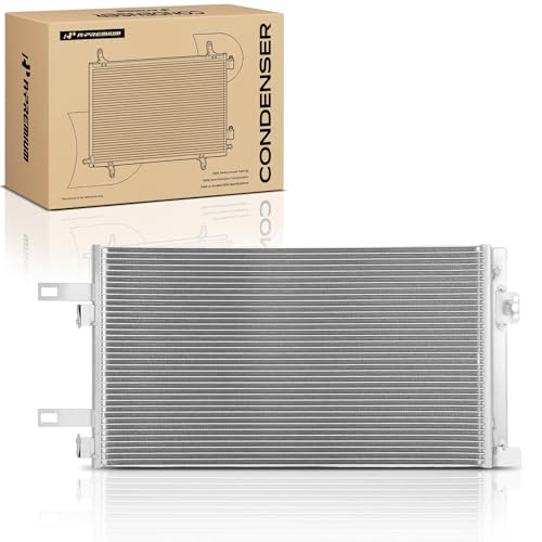 A-Premium Air Conditioning A/C Condenser Compatible with Ram ProMaster 1500 2500 3500 2014-2024, 3.0L 3.6L, Replace# 57008243AA