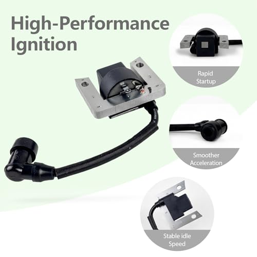YAMAKATO Ignition Coil Part For Harbor Freight Predator 173cc Engine 5.5hp Vertical Shaft Engine 69731 71413 Lawn Mower