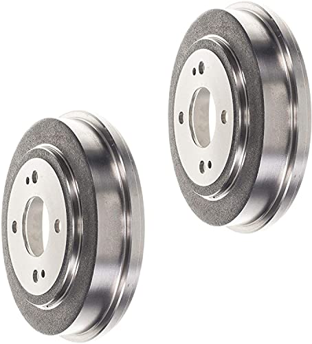 Detroit Axle - Rear Brake Drum Kit for 1992-2000 Honda Civic 1986-1989 Accord 1997-2000 Acura EL 2007-2008 Fit Drums Brakes Shoes Replacement