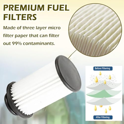 UF106 Kit of Diesel Exhaust Fluid DEF Urea Filter Replacement Fuel Filter Cross-Reference 4388378 PE17002 1421089 A0001421089 2122909 2122209PE U58/7 KIT U58/9 UF106V 2PACK