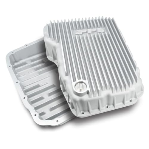 PPE Heavy Duty Transmission Pan (Brushed) 228052110 Compatible for Dodge Ram 2500/3500 6.7L 68RFE Transmission
