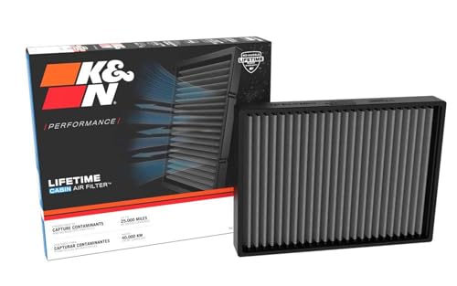 K&N LIFETIME Cabin Air Filter: Washable, Clean Air for your Cabin, VF2080