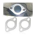 JOYCOURT 2PCS 2-Bolt 2-Inch Car Exhaust Flange Gasket, Ultra Seal Gasket