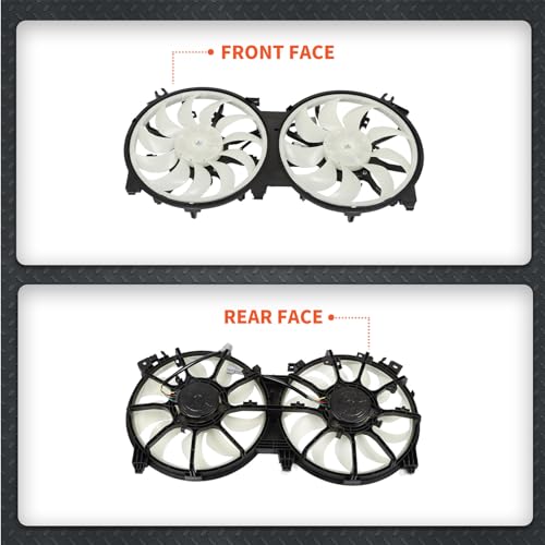 labwork Radiator Cooling Fan Replacement for Nissan Altima 2007-2018 Replacement for Nissan Maxima 2016-2021 21481JA000