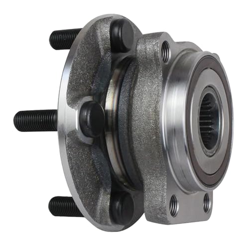 KUSATEC 513220 2PCS Front Wheel Bearing and Hub Assembly Compatible with Subaru Outback Legacy 2005 2006 2007 2008 2009 2010 2011 2012 2013 2014, 5 Lug Bolts w/ABS