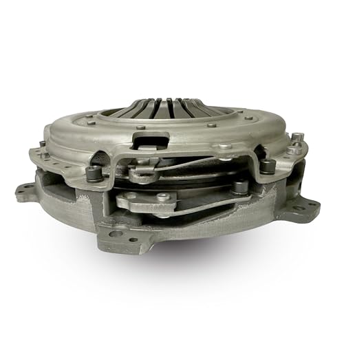 Clutch Kit and Slave Cylinder Compatible with 2009–2021 Dodge Challenger R/T SRT 5.7L 6.1L 6.4L V8 – Dual Disc Clutch Set with Release Bearing and Spacer – High Torque Replacement