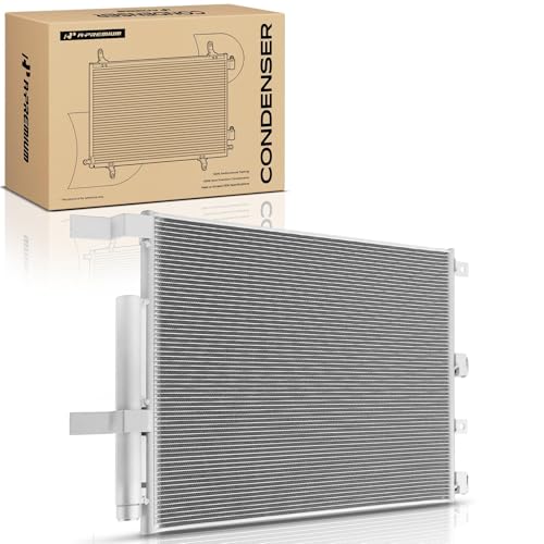 A-Premium Air Conditioning A/C Condenser Compatible with Ram 2500 3500 2013-2018 L6 6.7L, Replace# 52014736AA