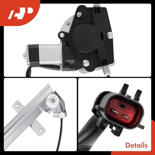 A-Premium Power Window Regulator with Motor Replacement for Jeep Grand Cherokee WJ 2000-2004 Front Right Passenger Side