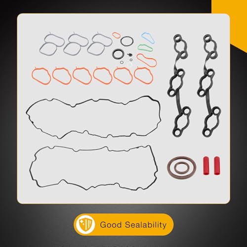 3.3 3.5 Engine Head Gasket Set, Cylinder Head Gasket Kit, Compatible with 2010-2023 Kia Sorento Cadenza Sedona Hyundai Azera Santa Fe XL, Replaces# 223113CGA0 22311-3CGA5 23113CGB0