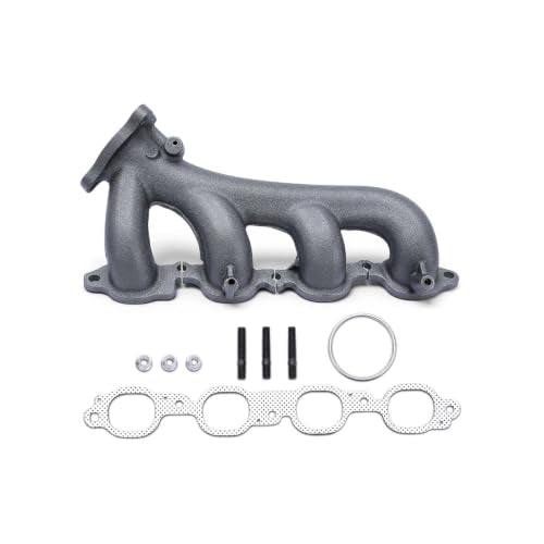 A-Premium Left Side [8Cyl 5.3 6.2L] Engine Exhaust Manifold Kit W/Gaskets & Studs & Nuts Fit for Chevy, GMC & Cadillac Models - Silverado 1500 1500 LD Tahoe Suburban Sierra 1500 Yukon Escalade & More
