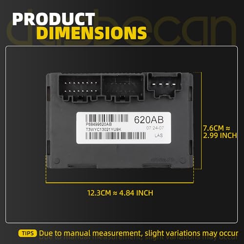 Dasbecan Transfer Case Control Module Compatible with Dodge Durango 21-25