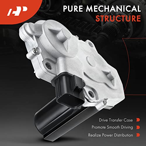 A-Premium Transfer Case Shift Motor Actuator Compatible with Dodge, Ram, Chrysler and Mitsubishi Vehicles - Ram 1500, Ram 2500, Ram 3500, Ram 4500, Ram 5000, Durango, Dakota, Aspen, Raider, 4WD