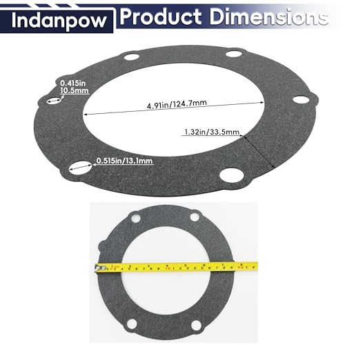 Indanpow 72770 Transfer Case Adapter Gasket Fits 1500 2500 3500 (2 Pack) ﻿