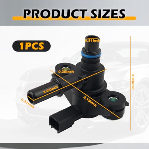 Car Vapor Canister Purge Valve Replacement OEM CX2626,2 Pin EVAP Purge Valve Solenoid Valves Compatible with Ford,Automotive Replacement Emission Canister Purges Valves with Gasket