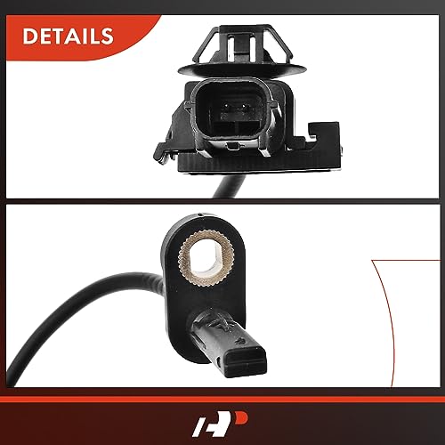 A-Premium 2PC Set Front ABS Wheel Speed Sensor Compatible with Honda, Acura Models - Accord 2008-2012, TSX 2009-2012 - Front Driver and Passenger Side, Replace# 57450-TA0-H01, 57455-TA0-A01