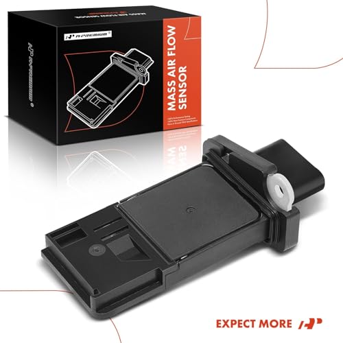 A-Premium Mass Air Flow Sensor [6 Pins] Compatible with Ford, Lincoln & Mazda Vehicles - E150, E250, F150, Edge, Escape, Econoline, Explorer, Focus, Fusion, Mustang, Taurus & More # 3L3A-12B579-BA