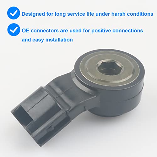 Knock Sensor, Replace 158-1017, 1581017 Compatible with Toyota Lexus - 4runner Avalon Camry Corolla Highlander Fj Land Cruiser Matrix Prius RAV4 Sequoia Sienna Solara Tacoma Tundra Venza Yaris, More