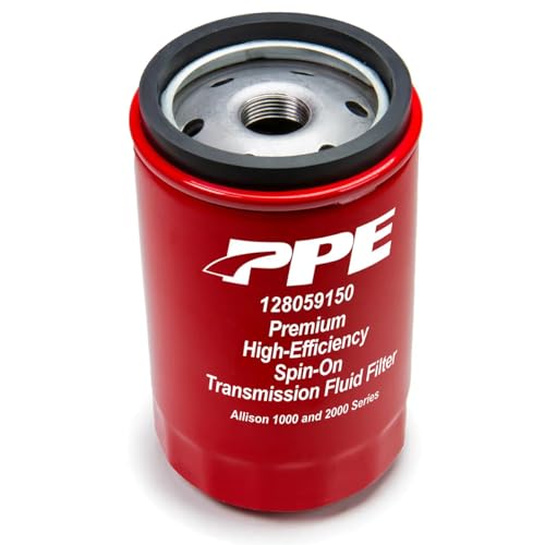 PPE - Premium High-Efficiency Spin-On Transmission Fluid Filter 128059150 Compatible with 2001-2019 Allison 1000 Series/2000 Series Transmissions
