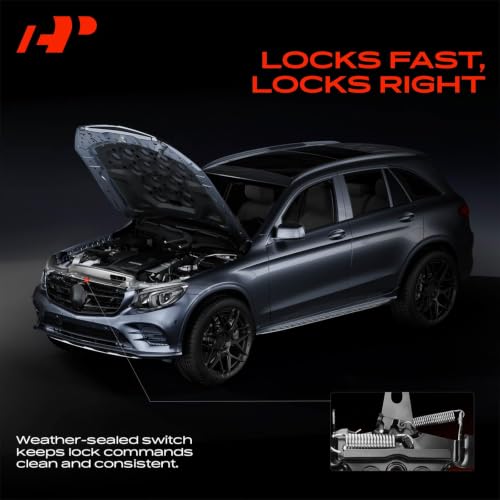 A-Premium Hood Latch Lock Compatible with 2001-2005 Toyota RAV4, Front Hood Lock Engine Bonnet Latch Assembly
