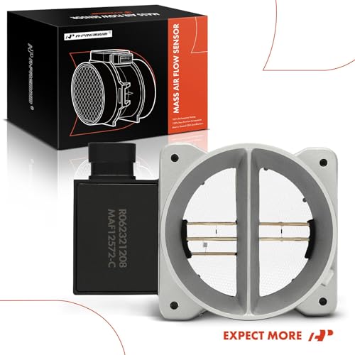 A-Premium Mass Air Flow Sensor Assembly [3 Pins] MAF Compatible with Chevy & GMC & Cadillac Vehicles, Corvette, Camaro, Express, Escalade, Savana, Tahoe, Yukon, C/K Class, P30 & More