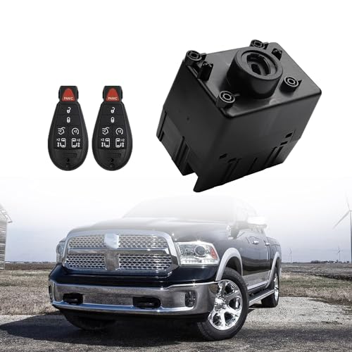 Dasbecan Wireless Ignition Module Switch Compatible with 2008-2010 Dodge Ram 1500 2500 350 Charger Challenger Magnum Jeep Commander Grand Cherokee Chrysler300 Replace# 68210150AB 68044060AA