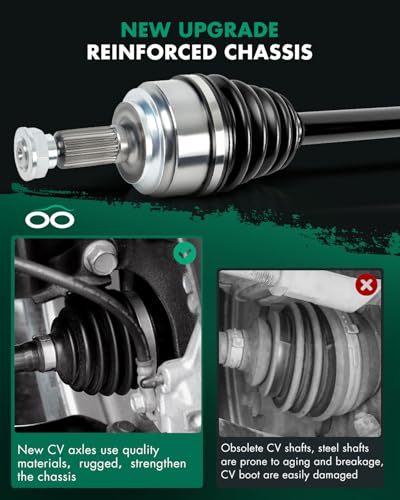 SCITOO Front CV Axle Shaft Assembly Fit For Honda Civic 2.0L 2016-2020 Front Left Driver Side NCV36182 MT 1pcs