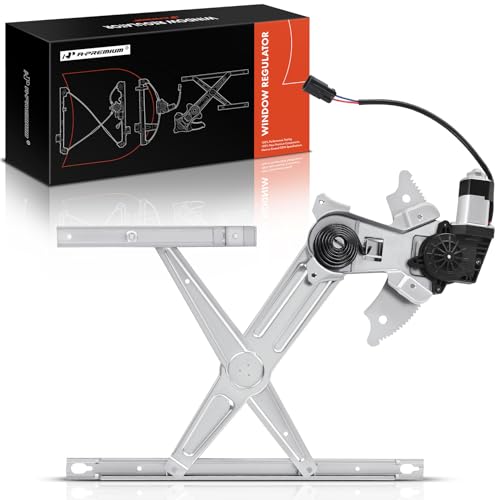 A-Premium Power Window Regulator with Motor Compatible with Dodge Ram 1500 2500 3500 4500 5500 2002-2010 Pickup Front Left Driver Side
