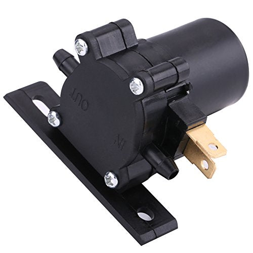 Windshield Washer Motor Pump, Keenso SI-AT23011 12V Universal Windshield Washer Pump for Car Van Bus Truck