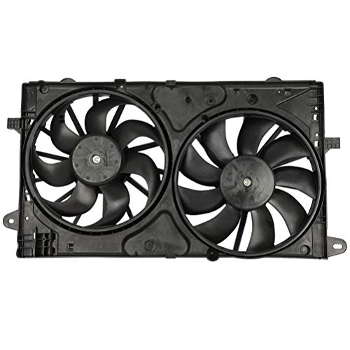 OCPTY Radiator Cooling Fan Fit for Buick Regal/Chevy Impala 2014-2017 /Chevrolet Malibu 2013-2016 2014 2015 16 Engine Radiator Cooling Fan Assembly Replace 620-659 622850 674-01058 620659 Replacement