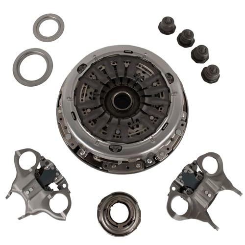 6DCT250 DPS6 Transmission Dual Clutch w/Forks Bearing Kit, Compatible with Ford Focus Fiesta EcoSport 2010 2011 2012 2013 2014 2015 2016