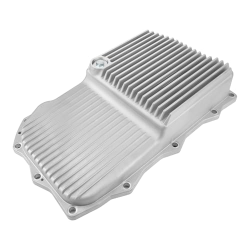 28053000 PPE Heavy Duty Cast Aluminum Transmission Oil Pan w/Filter for 2013-2021 Ram 1500 5.7L V8/3.0L EcoDiesel Engines & 2015-2021 Dodge Challenger/Charger 5.7L/6.4L V8 Engines