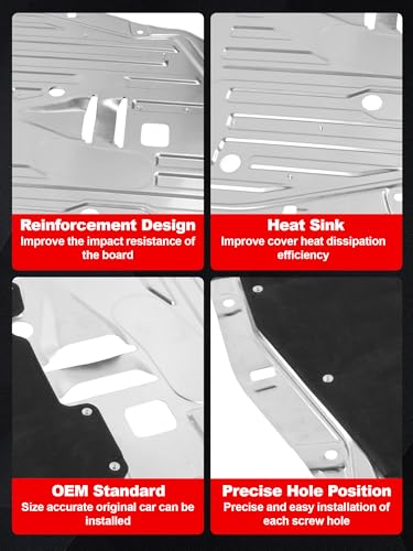 Upgraded Aluminum Engine Splash Shield for 2016-2021 Civic 74110-TBA-A00
