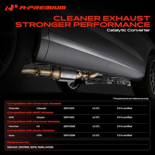 A-Premium Front Exhaust Manifold Catalytic Converter, E.P.A Compliant