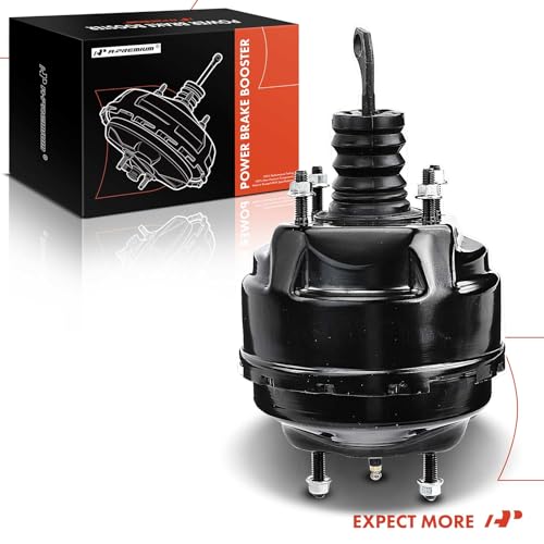 A-Premium Vacuum Power Brake Booster Compatible with Ford Mustang 1984-1993, Fairmont 1981-1983, Granada 1981-1982, LTD, Thunderbird & Mercury Capri, Cougar, Marquis, Zephyr, Without Master Cylinder