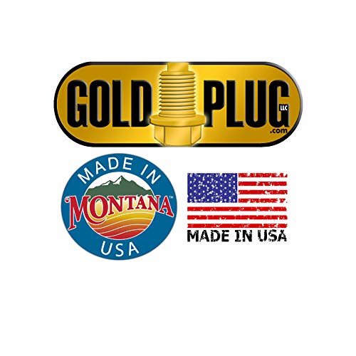 GoldPlug Magnetic Oil Plug Fits All Honda Acura Kia Hyundai Engines M14x1.5