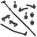 TRQ Upper Lower Ball Joint Inner Outer Tie Rod Adjusting Sleeve Set for E250 E350