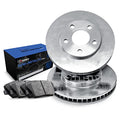 R1 Concepts Front Brake Kit Fits 2013-2019 Nissan Sentra| Semi Met Brake Pads and Blank Brake Rotors| 11.0" Front