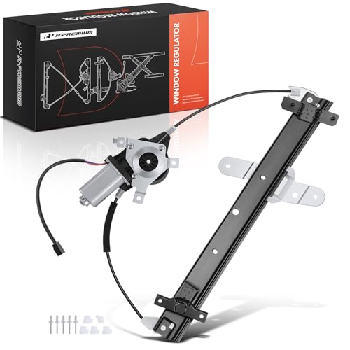 A-Premium Power Window Regulator with Motor Replacement for Ford Crown Victoria Mercury Grand Marquis 1992-2010 Front (Front Passenger Side)