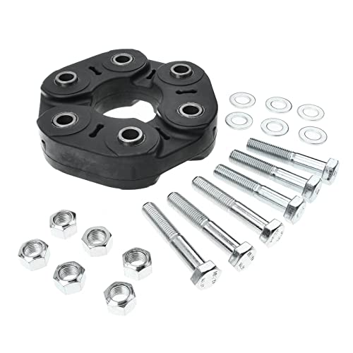 A-Premium Front Drive Shaft Coupler Flex Joint Propshaft Coupling with Bolts Compatible with Volkswagen Touareg 2004-2014 & Porsche Cayenne 2003-2014, Replace# 7L0521403