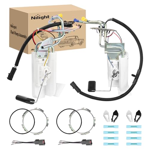 Nilight Front Rear Fuel Pump Assembly SP2005H SP2007H Compatible with Ford F Super Duty F150 F250 F350 1992 1993 1994 1995 1996 1997 Automotive Replacement Electric Fuel Pumps Module Assembly