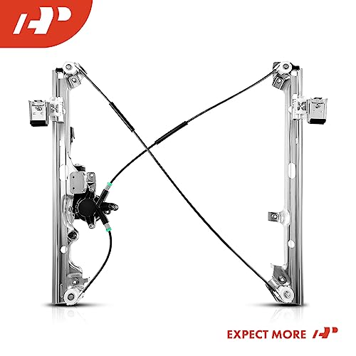A-Premium Front Passenger Power Window Regulator W/Motor Replacement for Chevrolet Silverado Tahoe GMC Yukon XL Sierra Escalade Pickup Truck SUV 2000-2006