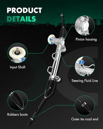 Power Steering Rack and Pinion Complete Assembly Replacement For Buick Century,Lacrosse,Regal,For Chevrolet Impala,For Chevrolet Monte Carlo,For Pontiac Grand Prix 1997-2011 22-186 26056808