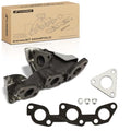 A-Premium Right Side [V6 3.3L] Engine Exhaust Manifold W/Gasket & Nuts Fit for Nissan Frontier 1999-2004, Xterra 2000-2004, Replaces 140044S102 140044S103