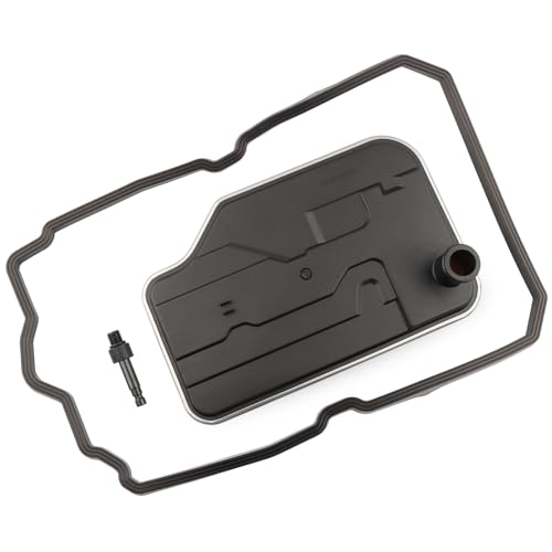 Transmission Filter Kit with ATF Fill Adapter Compatible with Mercedes Benz 722.9 W219 W221 - C250 C300 C350 CL550 CLK350 CLS550 E350 E550 GL350 GL450 GL550 GLK350 ML350 ML550 S550 SL550 SLK350, More