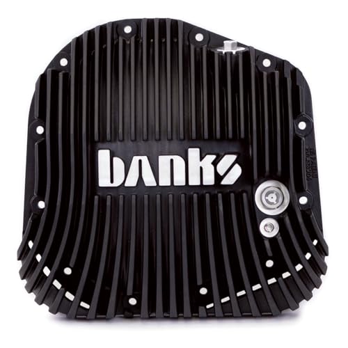 Banks 85-19 Ford F250/ F350 10.25in 12 Bolt Black-Ops Differential Cover Kit (19258)